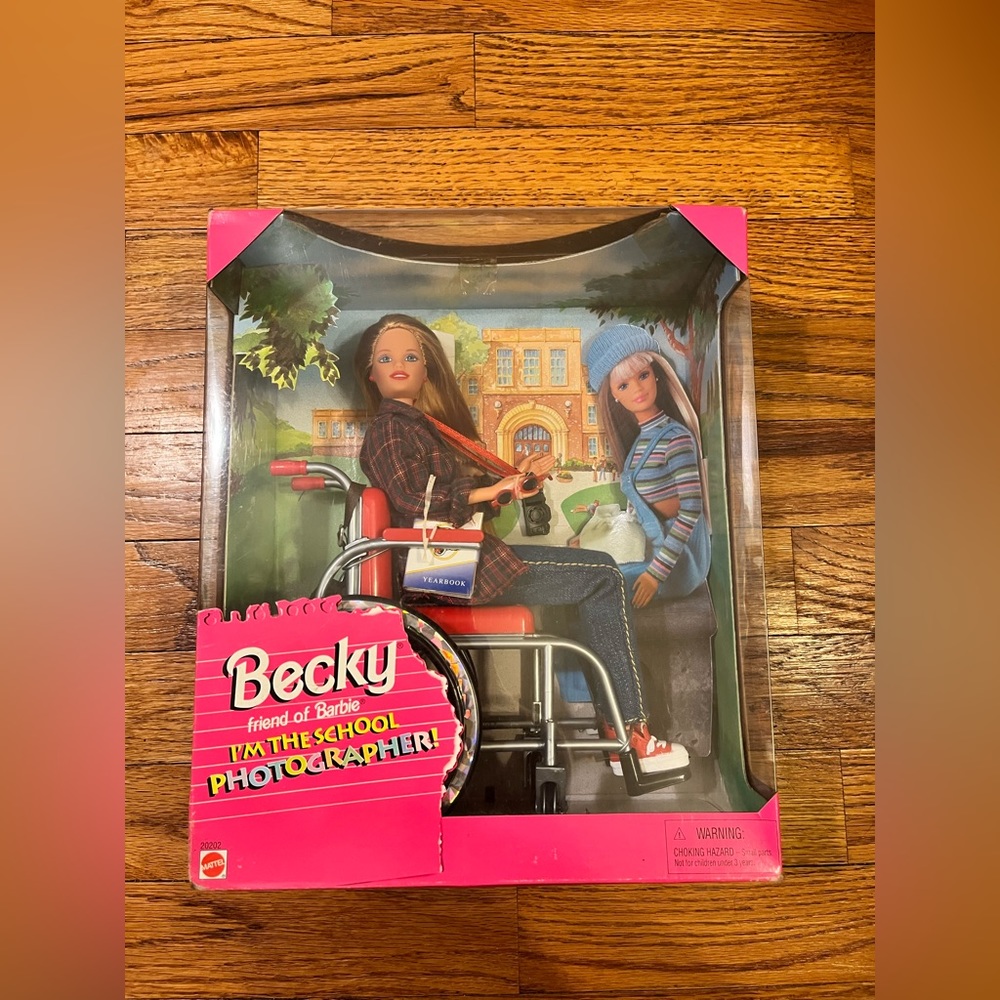 Becky Barbie Photographer, never opened